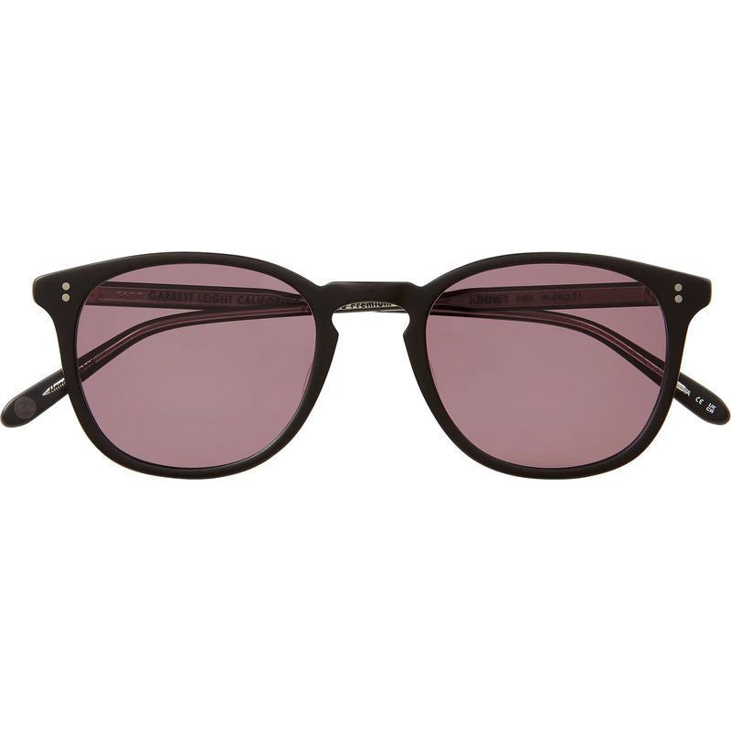 Kinney, Matte Black/Semi-Flat Pure Acai Polarised Glass Lenses 49 Eye Size