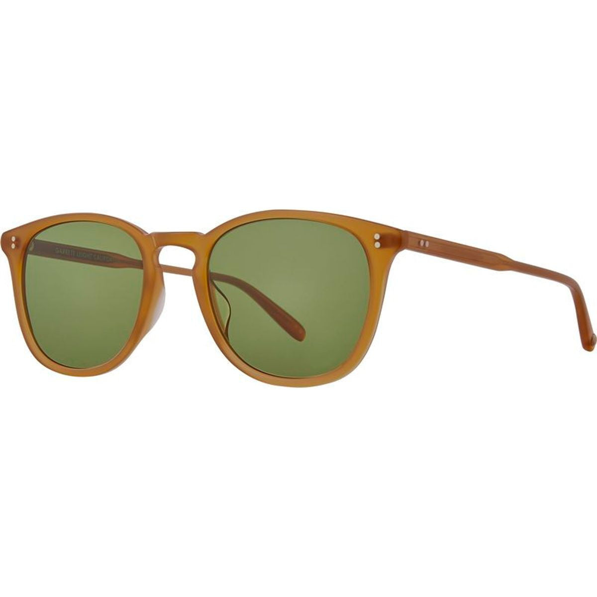 Kinney, Summer Sun/Semi-Flat Pure Green Glass Lenses 51 Eye Size