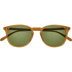 Kinney, Summer Sun/Semi-Flat Pure Green Glass Lenses 51 Eye Size
