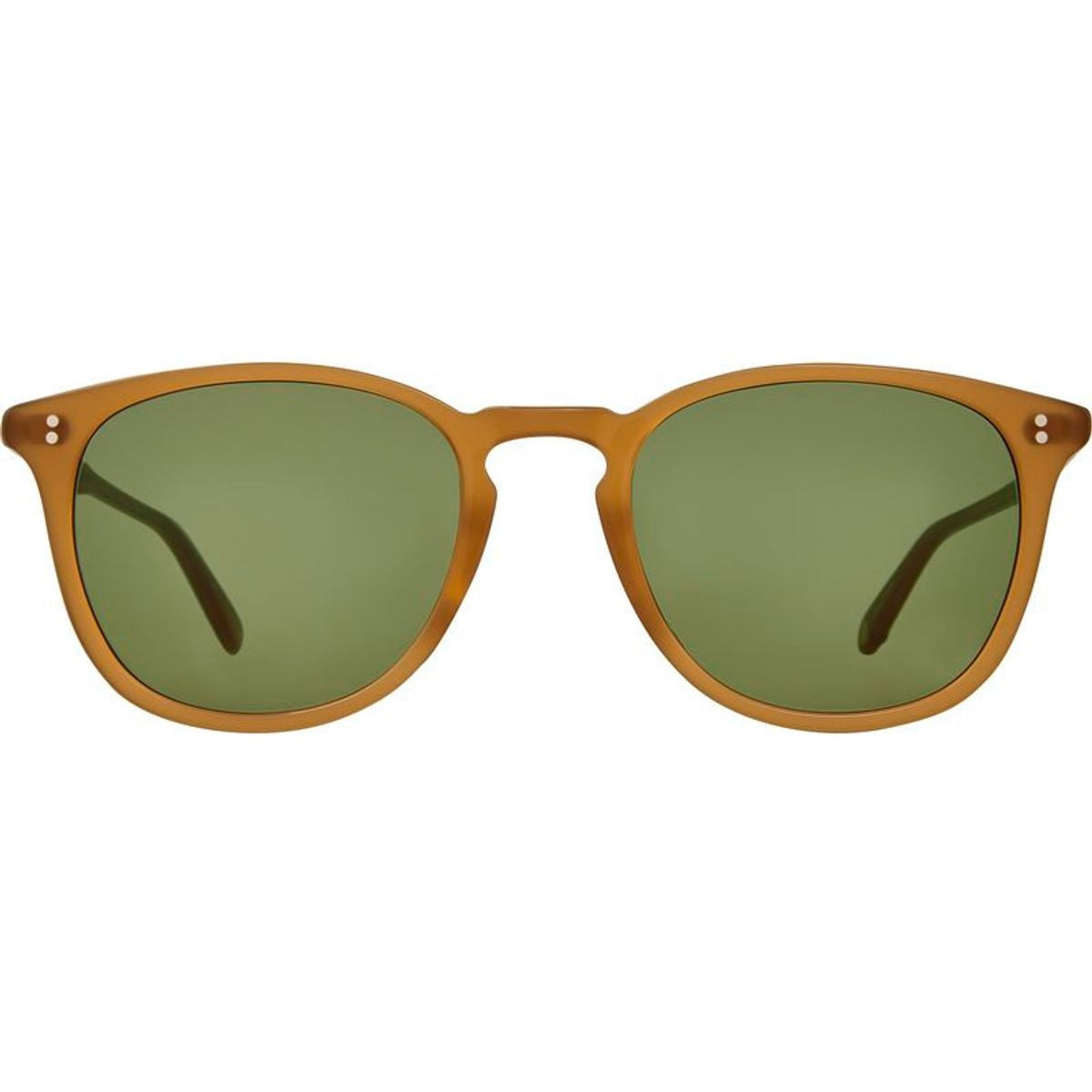 Kinney, Summer Sun/Semi-Flat Pure Green Glass Lenses 51 Eye Size