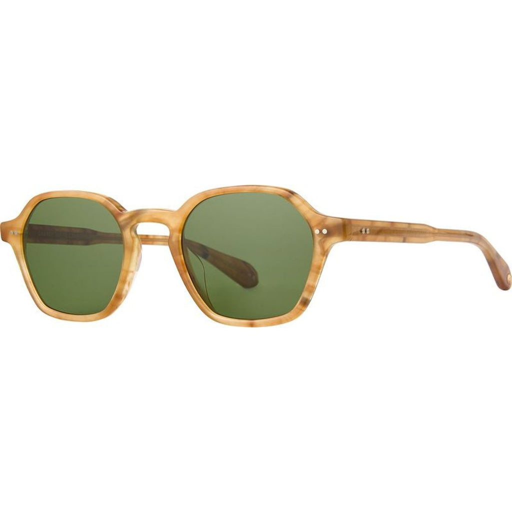 Temescal, Agave Tortoise/Semi-Flat Pure Green Glass Lenses