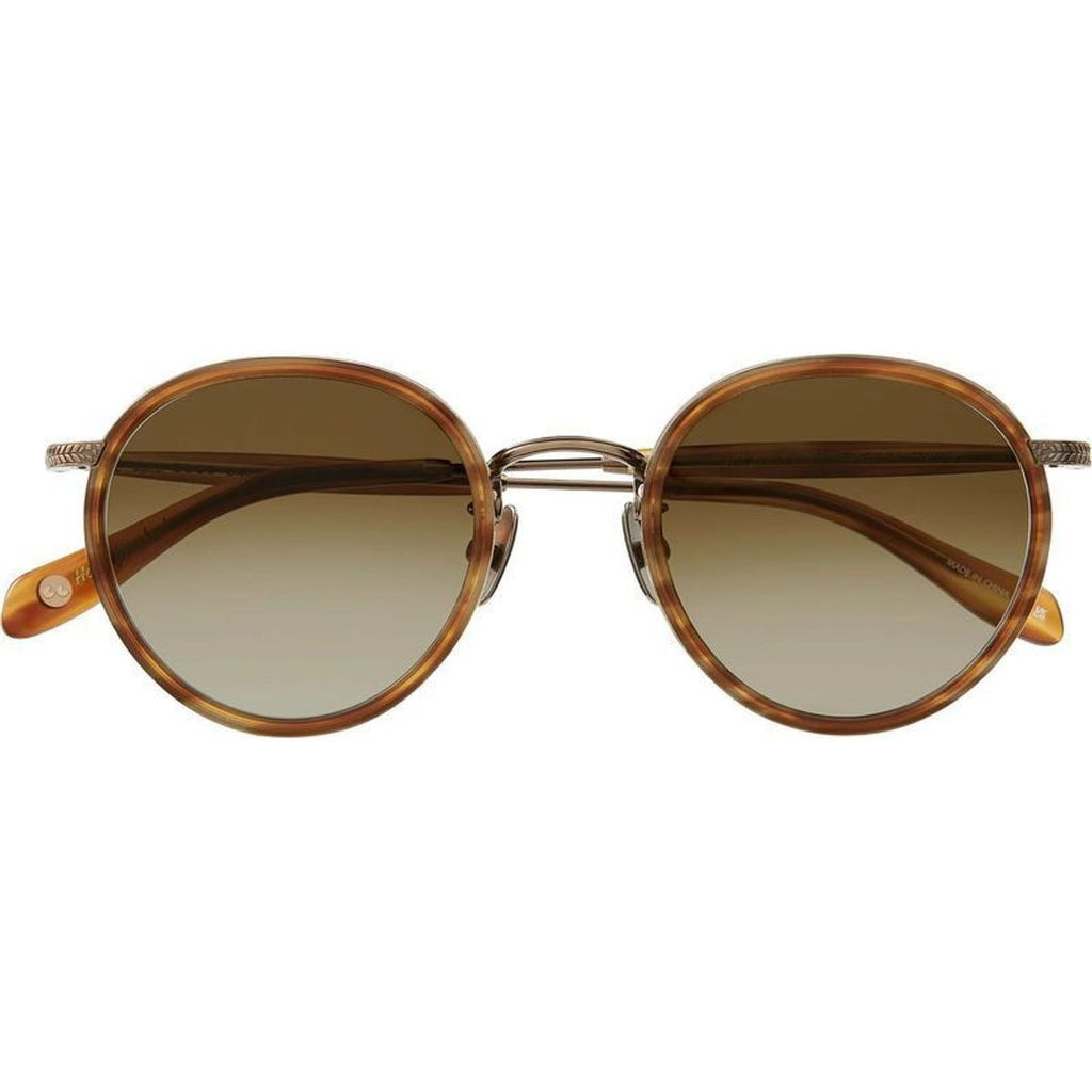 Wilson X, Demi Blonde and Antique Gold/Semi-Flat Pure Almond Gradient Glass Lenses