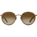 Wilson X, Demi Blonde and Antique Gold/Semi-Flat Pure Almond Gradient Glass Lenses