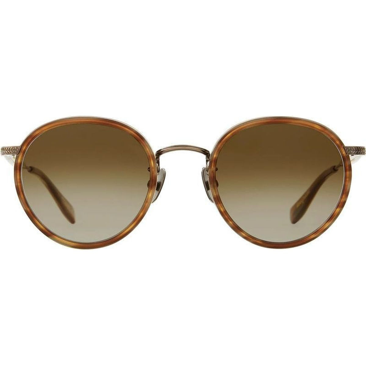 Wilson X, Demi Blonde and Antique Gold/Semi-Flat Pure Almond Gradient Glass Lenses