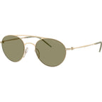 AR6169, Matte Pale Gold/Green Lenses