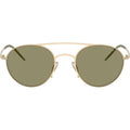 AR6169, Matte Pale Gold/Green Lenses