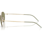 AR6169, Matte Pale Gold/Green Lenses