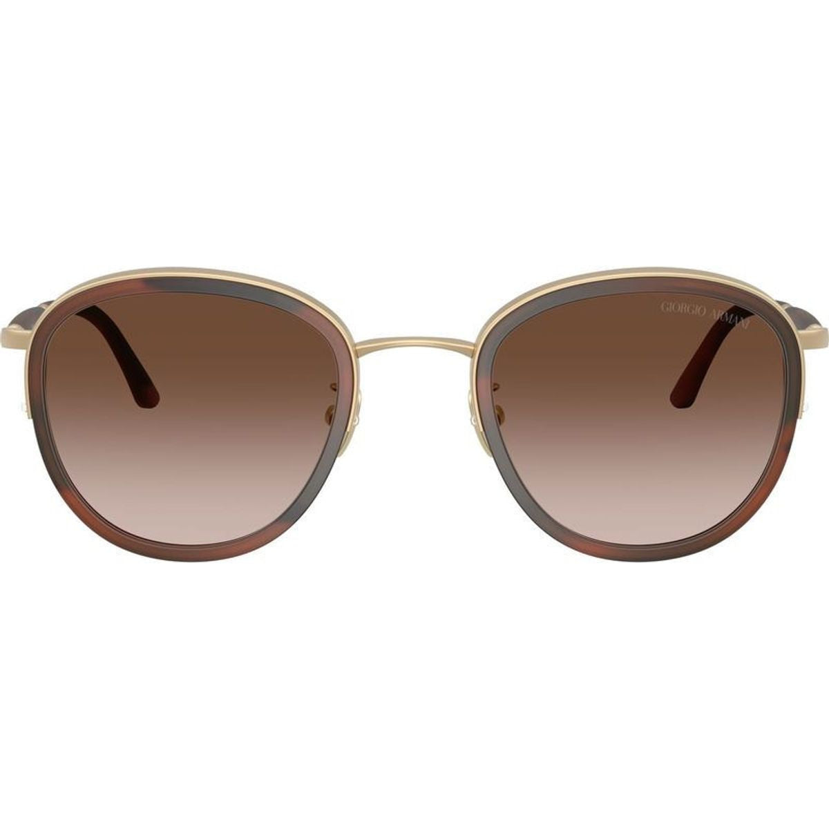 AR6176, Matte Pale Gold/Brown Gradient Lenses