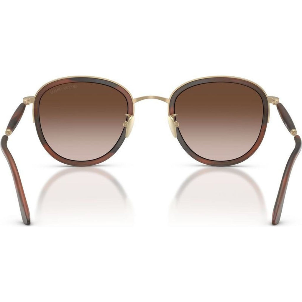 AR6176, Matte Pale Gold/Brown Gradient Lenses