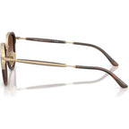 AR6176, Matte Pale Gold/Brown Gradient Lenses