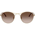 AR6177, Matte Pale Gold/Brown Gradient Lenses