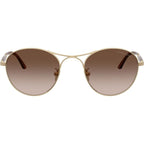 AR6177, Matte Pale Gold/Brown Gradient Lenses