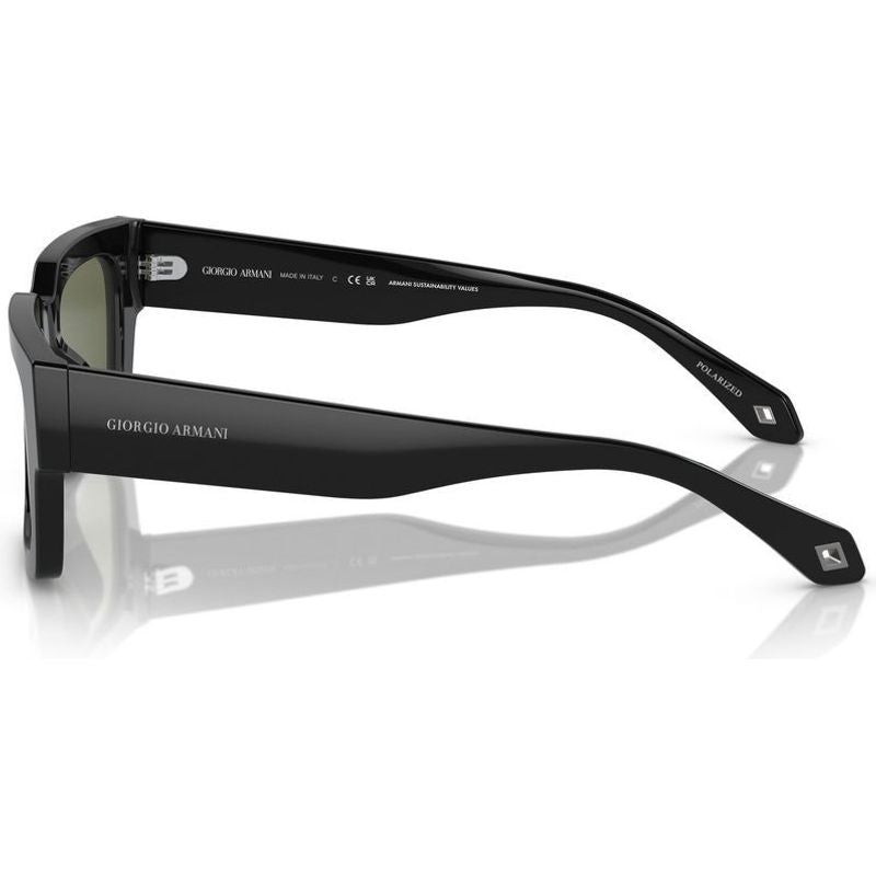 AR8184U, Black/Green Polarised Glass Lenses