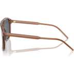 AR8212, Transparent Brown/Blue Glass Lenses