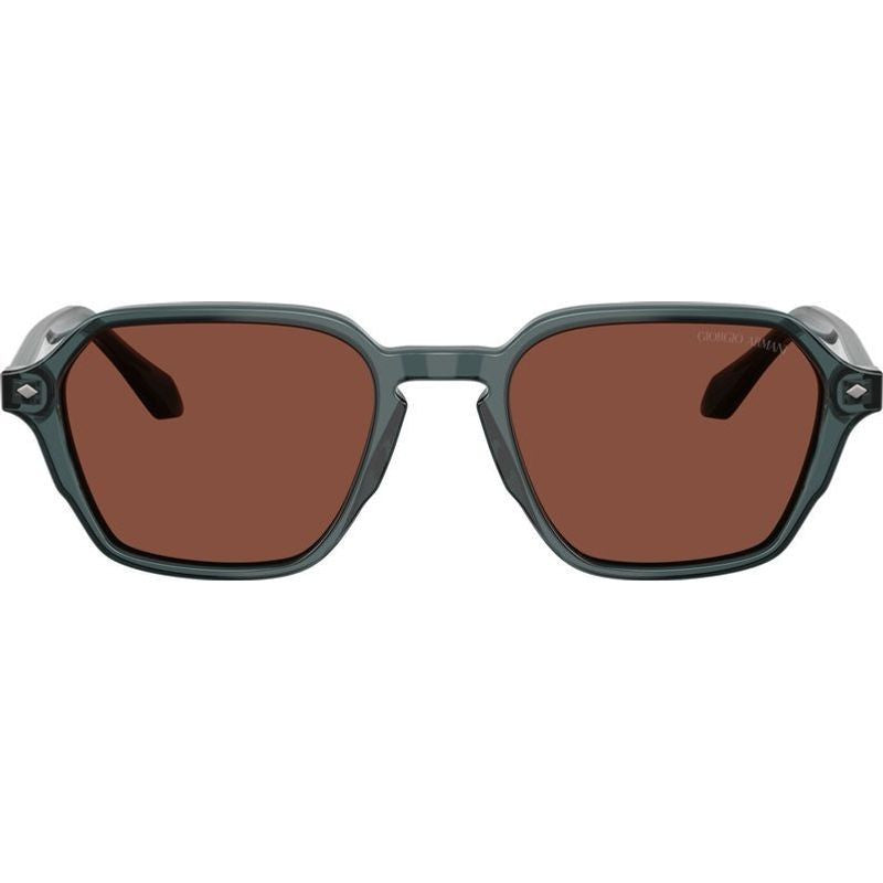 AR8220F, Transparent Grey/Red Glass Lenses