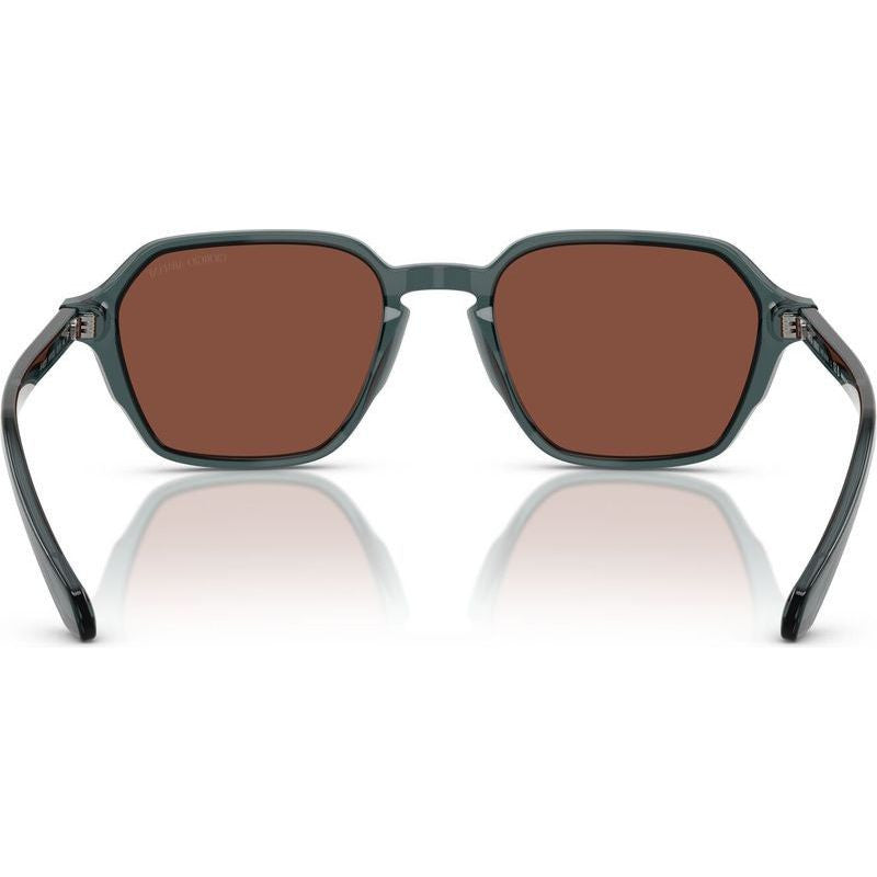AR8220F, Transparent Grey/Red Glass Lenses