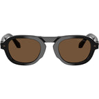 AR8244F, Black/Dark Brown Glass Lenses