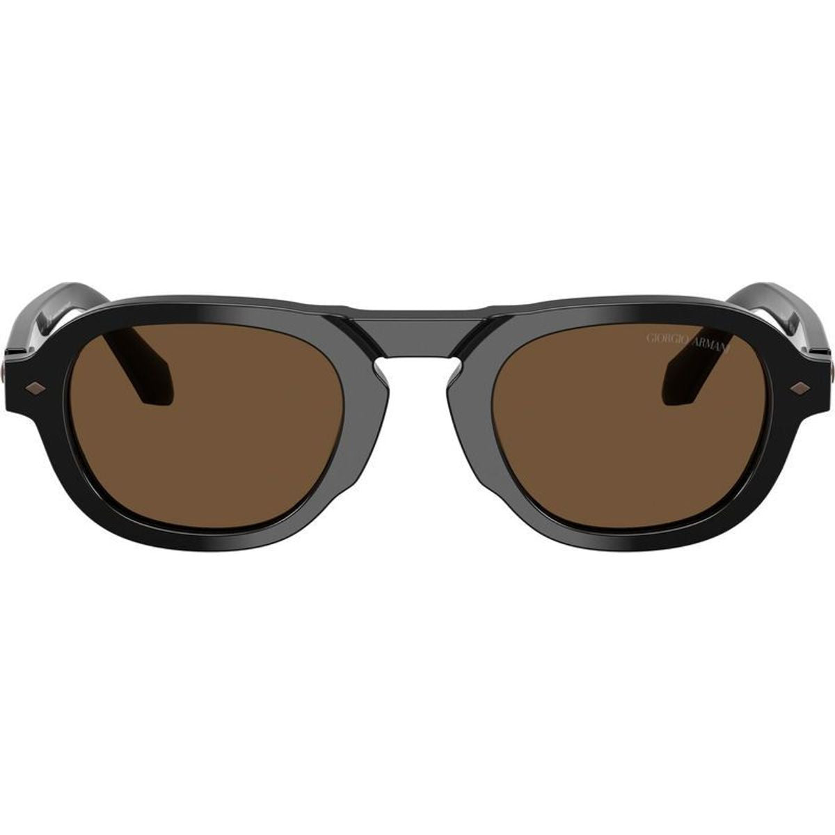 AR8244F, Black/Dark Brown Glass Lenses