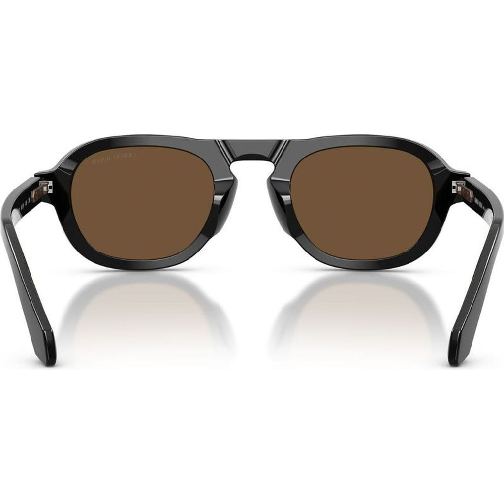 AR8244F, Black/Dark Brown Glass Lenses