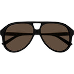 GG1286S, Black/Brown Lenses