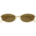 GG1802S, Gold/Brown Lenses