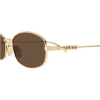 GG1940S, Gold/Brown Lenses