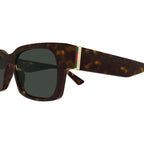 GG2084S, Havana/Green Lenses