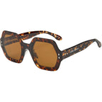 Ely IM 0004/S, Dark Havana/Brown Lenses