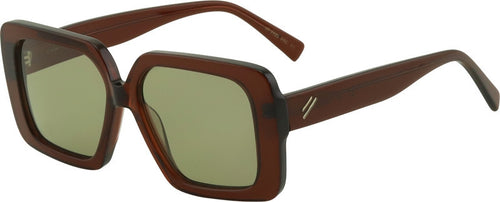 Lola, Crystal Brown/Light Yellow Polarised Lenses