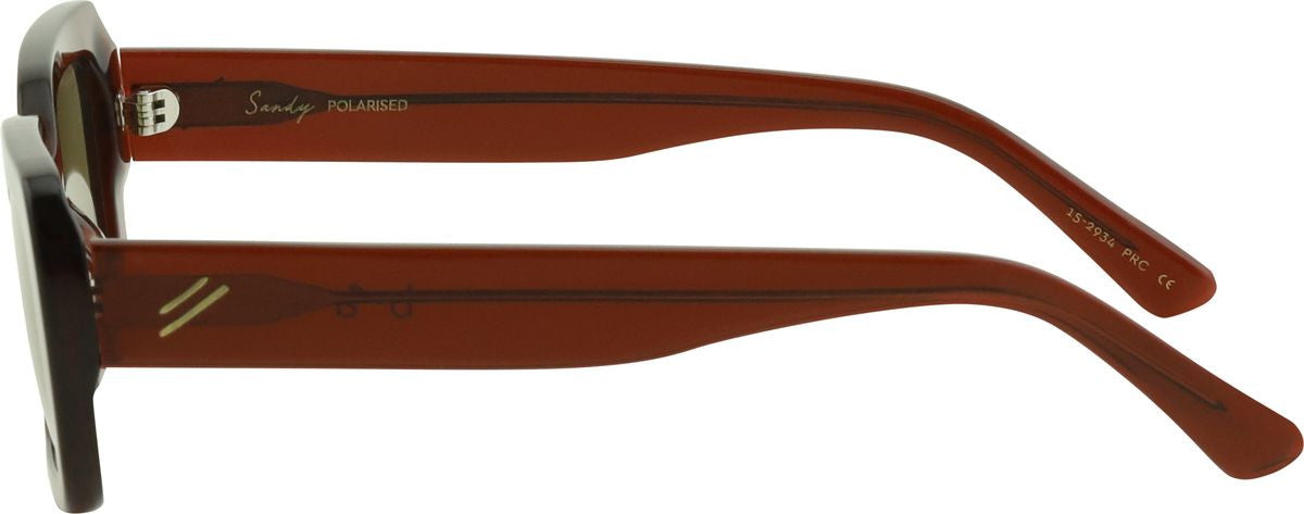 Sandy, Crystal Brown/Light Yellow Polarised Lenses