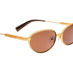 Alba, Matte Gold/Brown Lenses