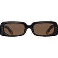 Azzurro, Black and Yellow Gold/Brown Lenses