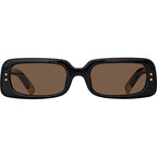 Azzurro, Black and Yellow Gold/Brown Lenses