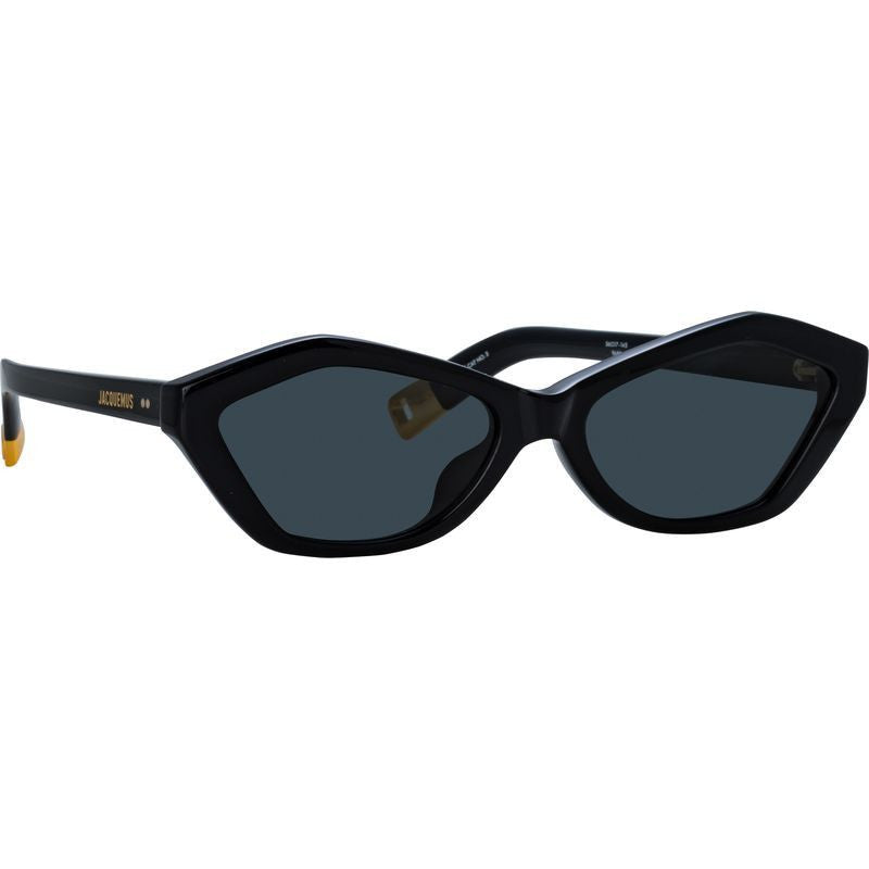 Bambino, Black and Yellow Gold/Grey Lenses
