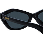Bambino, Black and Yellow Gold/Grey Lenses