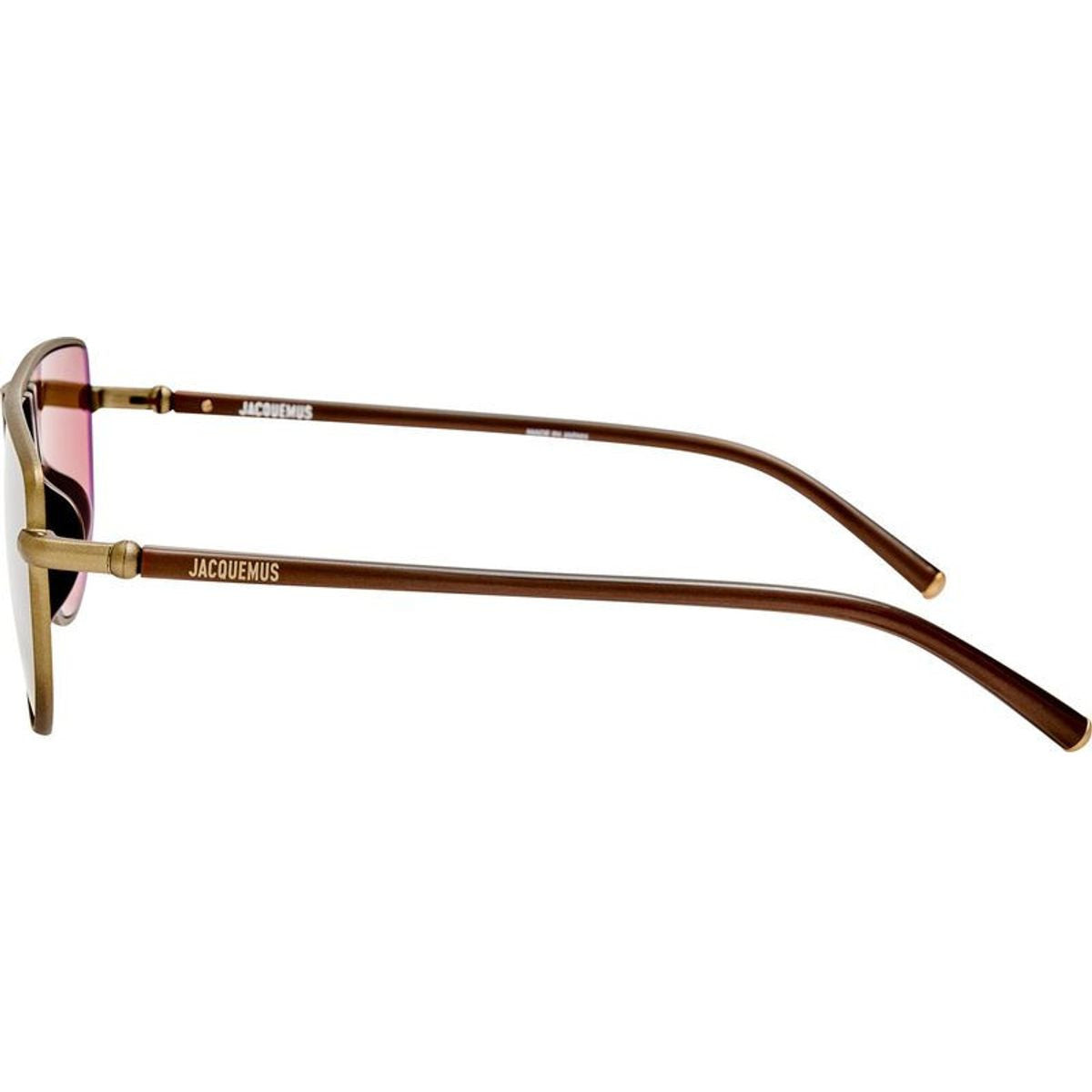 Corsa, Matte Light Gold and Matte Metallic Brown/Brown Lenses
