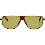 Corsa, Metallic Brown and Bordeaux/Khaki Lenses