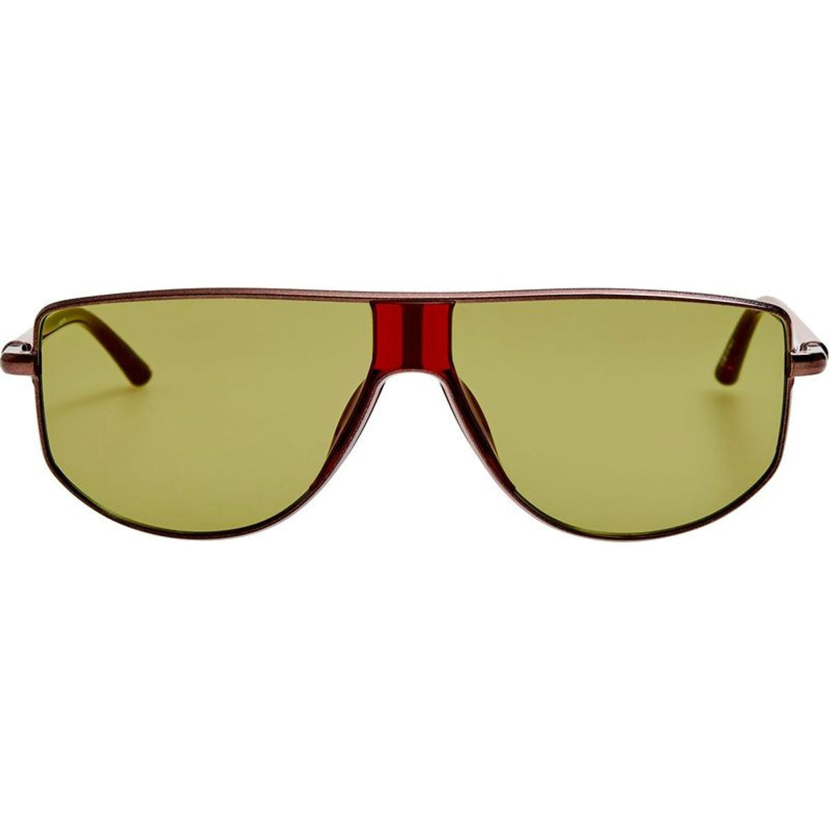 Corsa, Metallic Brown and Bordeaux/Khaki Lenses