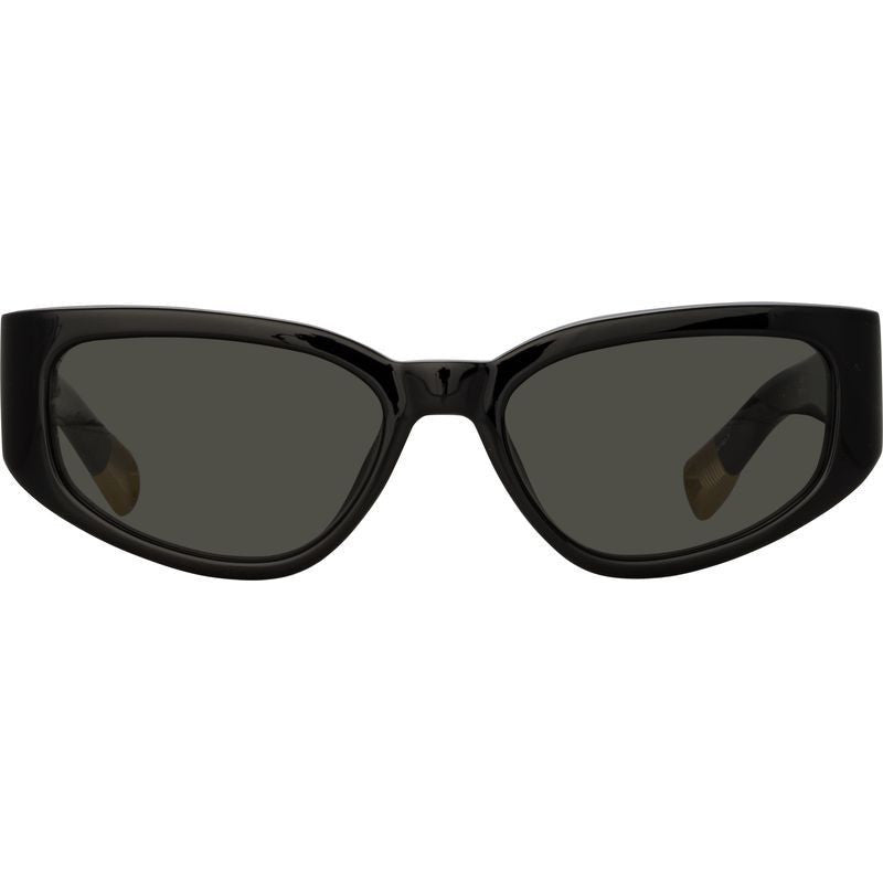 Gala, Black and Yellow Gold/Grey Lenses