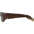 Ovalo, Leopard and Yellow Gold/Brown Lenses