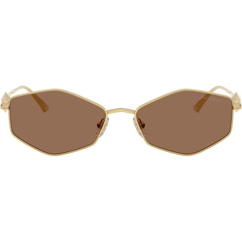 JC4017, Gold/Dark Brown Lenses