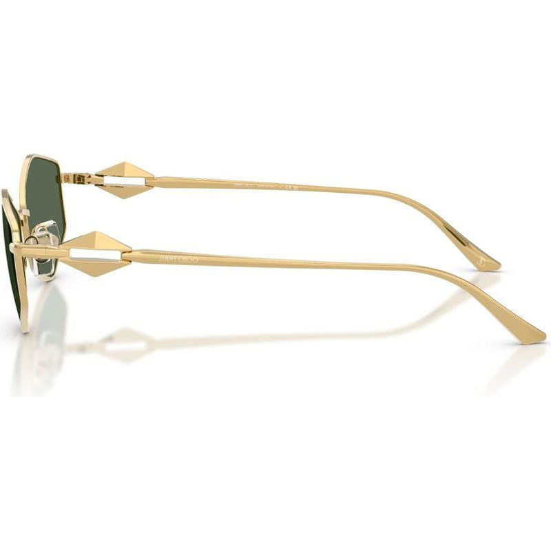 JC4017, Gold/Dark Green Lenses