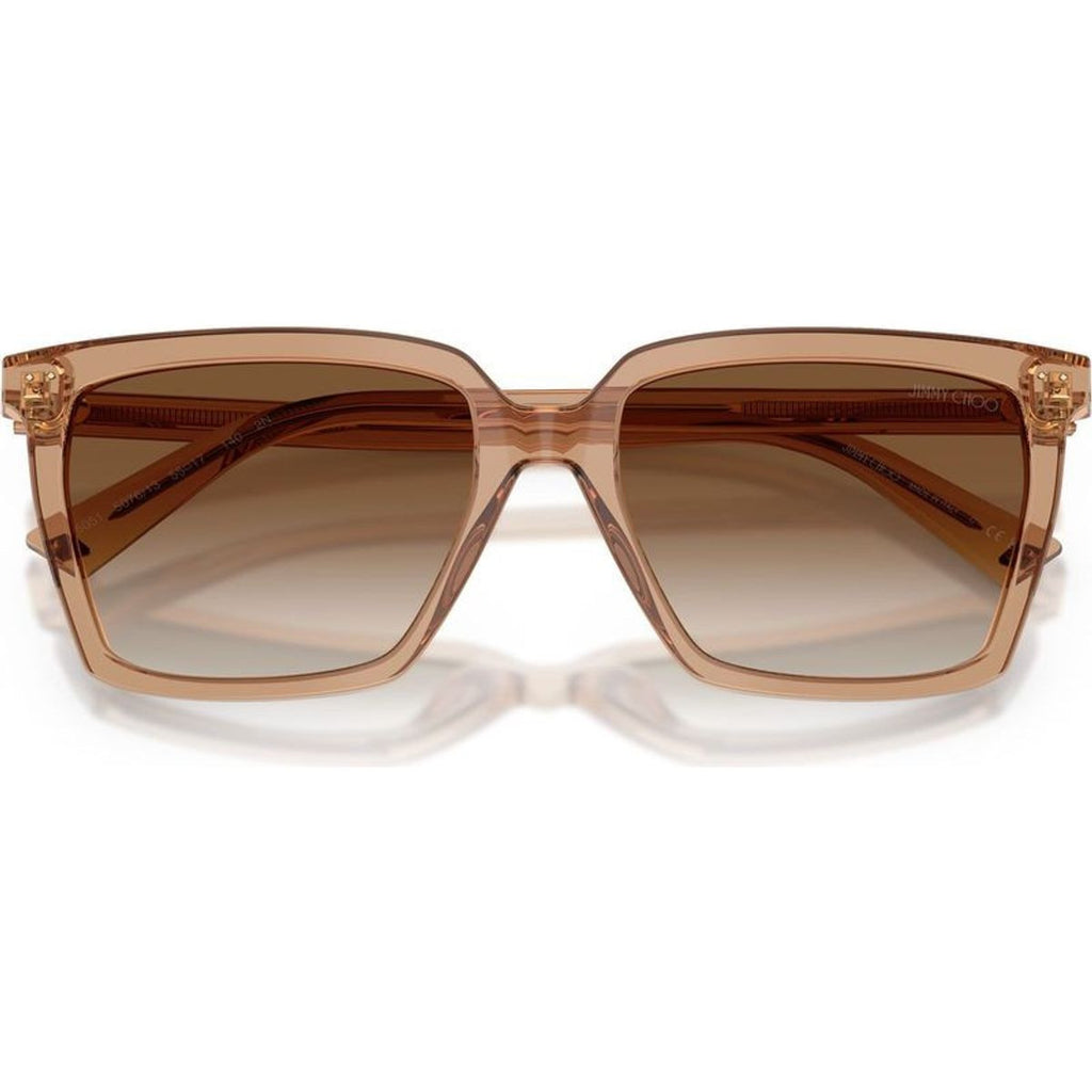 JC5051, Transparent Tan/Brown Gradient Lenses