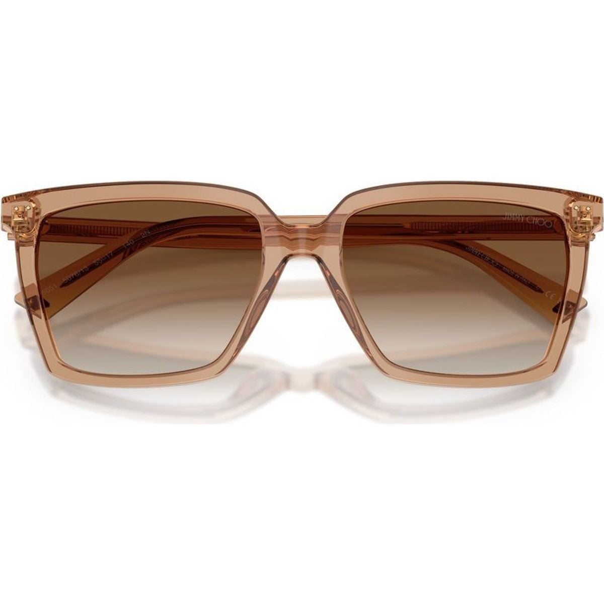 JC5051, Transparent Tan/Brown Gradient Lenses