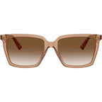 JC5051, Transparent Tan/Brown Gradient Lenses