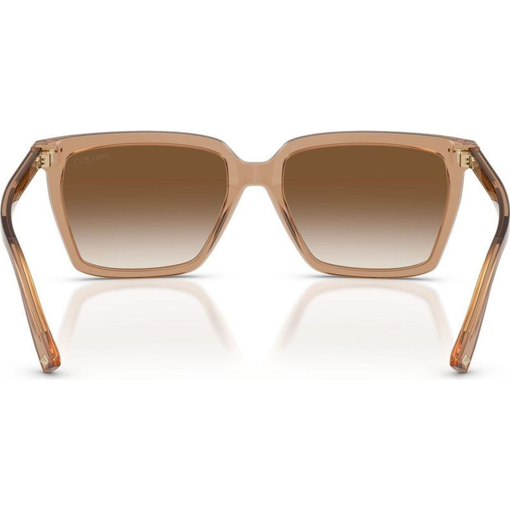 JC5051, Transparent Tan/Brown Gradient Lenses