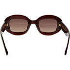 Carlson, Bordeaux/Brown Gradient Lenses