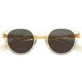 Cooper, Crystal/Dark Green Lenses