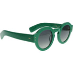 Martin, Monochrome Green/Grey Gradient Lenses