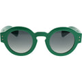 Martin, Monochrome Green/Grey Gradient Lenses